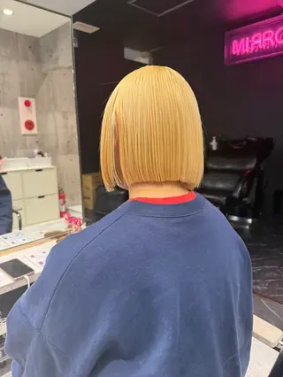 ショート カラー 透明感カラー艶カラー 暖色カラーshionのヘアスタイル
