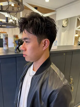 メンズ 細沼 葵のヘアスタイル