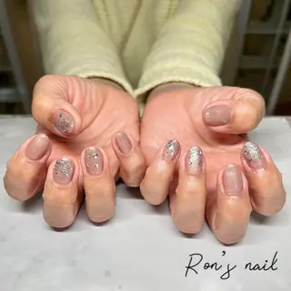 ネイル Ron's nail 笹岡のネイルデザイン