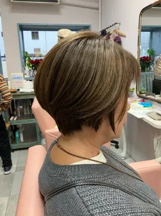 ショート 河本 正美のヘアスタイル