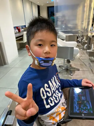 ショート メンズ キッズ 柳澤 和也のヘアスタイル