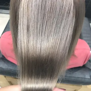 カラー 酸性ストレート/ブリ ーチなし/中村 匠のヘアスタイル