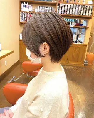 ショート 鶴田 拓也のヘアスタイル