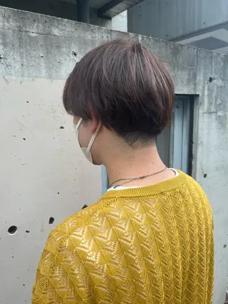 ショート ☀️コミヤマミユ☀️ /パーマ/ハイトーンのヘアスタイル