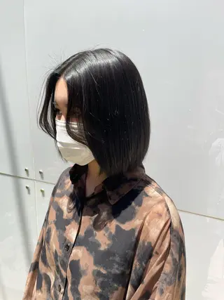 カラー 村上 奈乃果のヘアスタイル