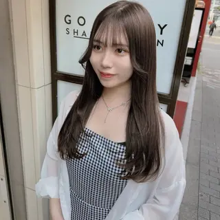 ミディアム サロウィン新宿三丁目East所属・💕冬モテ×上品色気 モテヘア💕山田航介のヘアスタイル