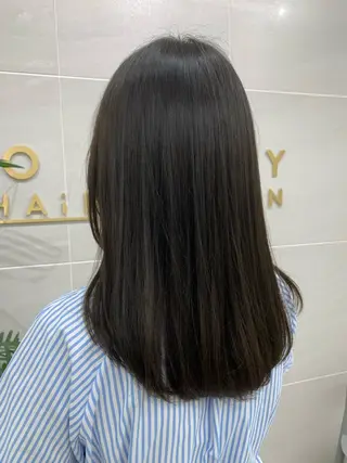 ミディアム カラー 本格ヘッドスパ🌿 ×ヘア 佐藤のヘアスタイル