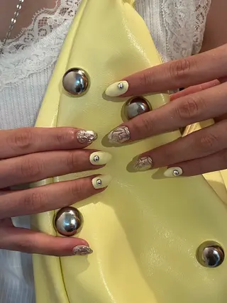 ネイル 文 /個性派ネイルのネイルデザイン