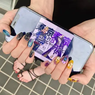 ネイル 中牟田 彩水のネイルデザイン