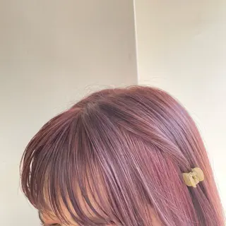 カラー Sherry/R 三川町　木村祐里奈のヘアスタイル