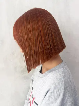 カラー ミディアム ITbyALBUM 下北沢店のヘアスタイル