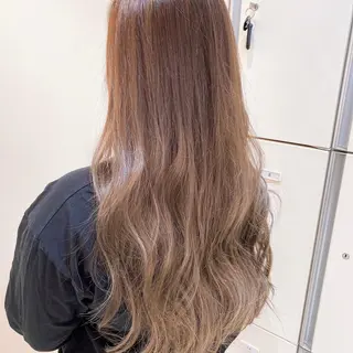 ロング カラー 艶髪✨髪質改善カラー 楠本浩子のヘアスタイル
