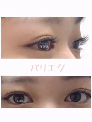 マツエク・マツパ Olivia アイラッシュのマツエク・マツパデザイン