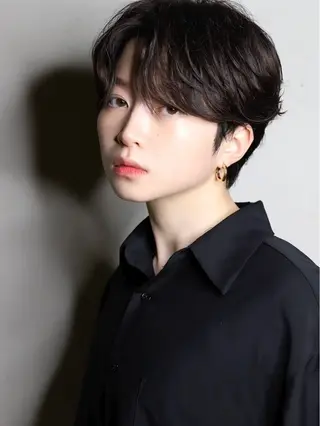 パーマ メンズ 小島 希星のヘアスタイル