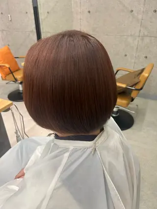 ショート カラー 山形 紗奈のヘアスタイル