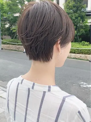 ショート 古沢 新のヘアスタイル