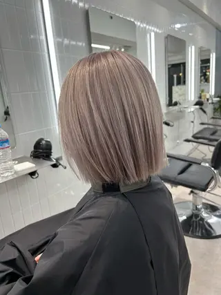 ショート カラー 断髪刈舞所属・フェード・メッシュ ハイトーン/fumaのヘアスタイル