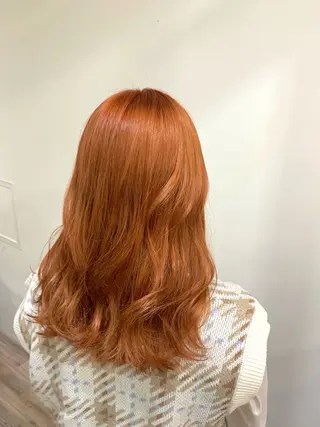 ミディアム オオシマ ミユのヘアスタイル