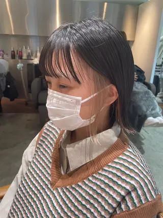 セミロング AVANCE.ens 広島袋町店ayuのヘアスタイル