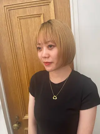 ショート カラー メイクス表参道所属・ショート/ボブ 矢野湧也のヘアスタイル