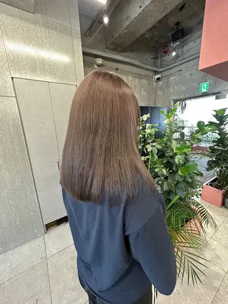 セミロング 🫧艶髪カラー Hanan🎀のヘアスタイル