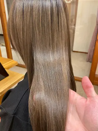 セミロング カラー 【髪質改善美容師】 KAITOのヘアスタイル