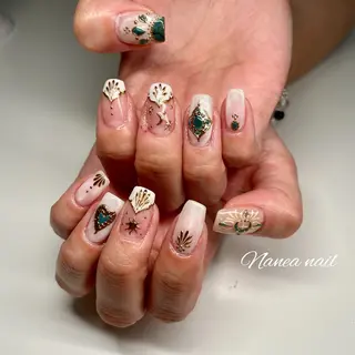 ネイル 金竹 結衣のネイルデザイン