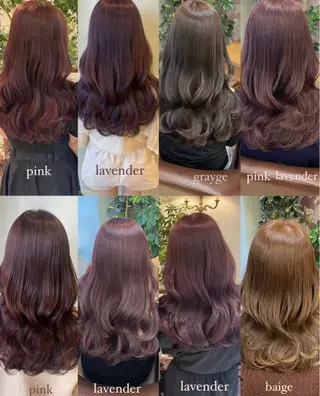 ロング カラー SALOWIN所属・risa/ 名古屋美容室のヘアスタイル