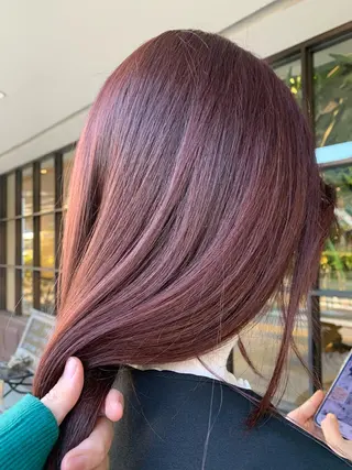 ロング カラー 𝗄𝖺𝗇𝗈 / 王道モテヘア🖤のヘアスタイル