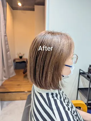 スパニスト 中川のヘアスタイル