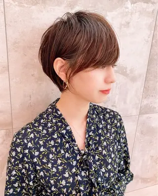 ショート カラー パーマ ヘアアレンジ 【くせ毛解消】縮毛 髪質改善✨たくみ✨のヘアスタイル