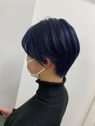 ショート Sherry大国町所属・髪質改善×縮毛矯正 ×艶カラーNAOのヘアスタイル