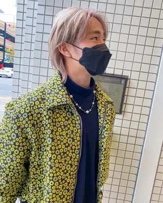 カラー メンズ 栄/矢場町 三井太朗のヘアスタイル