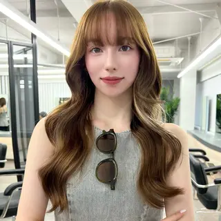 ロング 梅田/韓国ヘア/ エクステ🤖ヒナのヘアスタイル
