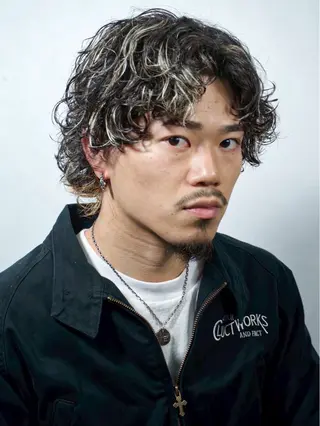 セミロング premium barber表参道店所属・新田 梨乃のヘアスタイル