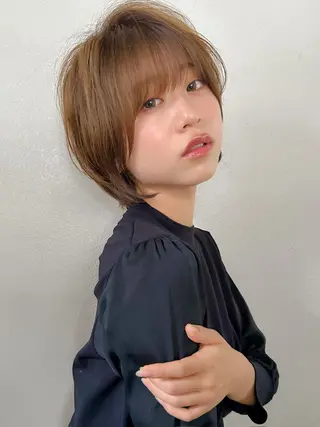 ショート ボブ/ショート/ 縮毛矯正⚜️工藤昴のヘアスタイル