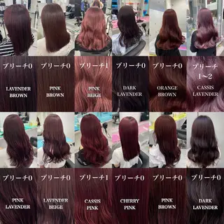 カラー ️🩷ハイトーン特化 RYUGA️🩵のヘアスタイル