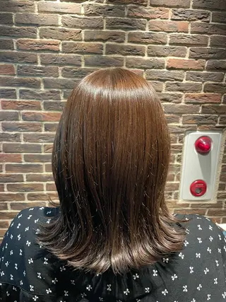 ミディアム Hair salon 6所属・照井 奈保子のヘアスタイル