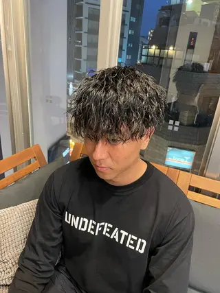 パーマ メンズ 【men's Lapis横浜】海人のヘアスタイル