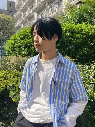 メンズ アイブロウ ✂︎岡根 京花✂︎のヘアスタイル
