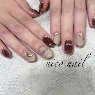 ネイル 香芝市ネイルサロン nico nailのネイルデザイン