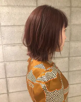 ショート カラー ボブ/ミニボブ/ 立河今日子のヘアスタイル