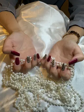 ネイル 濱岡 咲のネイルデザイン