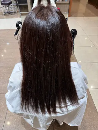 セミロング Mika/💈カラー モデル募集中🩶のヘアスタイル