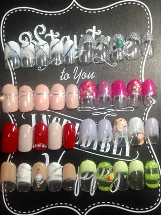 ネイル リラネイル所属・福田 美代子のネイルデザイン