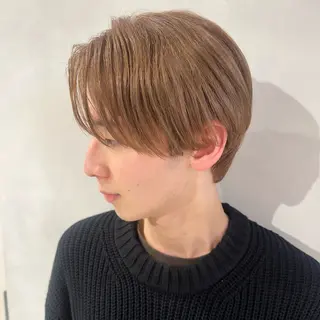 ショート カラー メンズ デザインカラー/パー マ🦖外岡咲希🦖のヘアスタイル