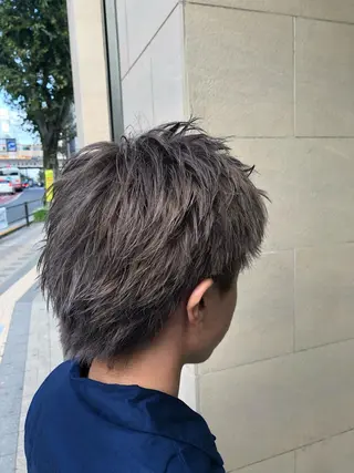 ショート カラー メンズ シェアサロンJAM吉祥寺所属・メンズ特化 古賀陸斗のヘアスタイル