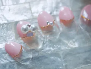 ネイル 自爪育成ネイルサロン ココリュバンのネイルデザイン