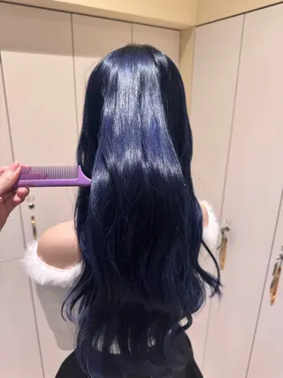 ロング 小山田 愛美のヘアスタイル