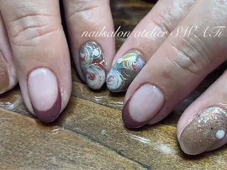 ネイル ヘアーサロン大野所属・nailsalon SWATiのネイルデザイン